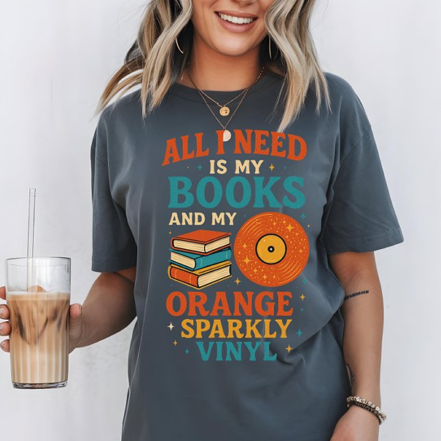 Bokälskare Tröja, allt jag behöver är mina böcker T Shirt (Skapare uppladdad)