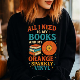 Bokälskare Tröja, allt jag behöver är mina böcker T Shirt