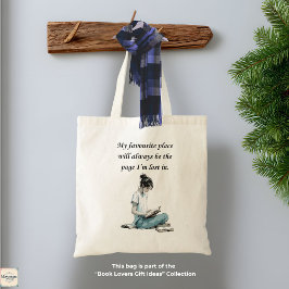  Bokälskare Unikt Present - Tote Bag Tygkasse
