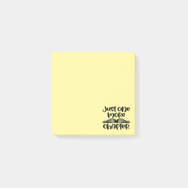 Bokälskarnotiser Post-it Block (Framsida)