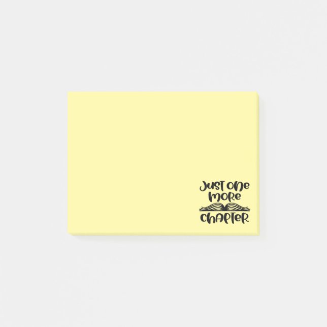 Bokälskarnotiser Post-it Block (Framsida)