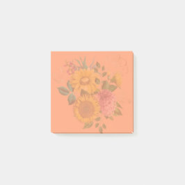 Bokanteckningar för solrosdagar post-it block