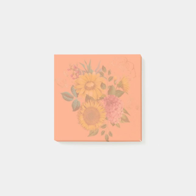 Bokanteckningar för solrosdagar post-it block (Framsida)