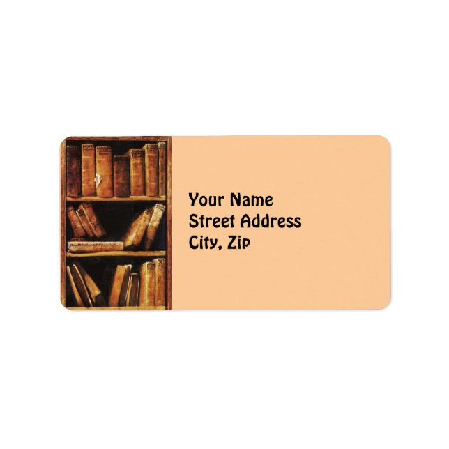 Bokar Adressetikett (Framsidan)