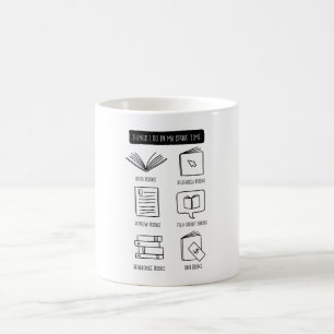 Bokar älskare kaffemugg