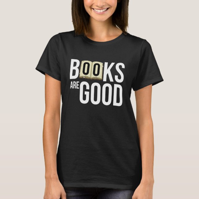 Bokar är Bra T-shirt (Framsida)
