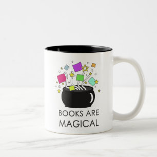 Bokar är Magical Två-Tonad Mugg
