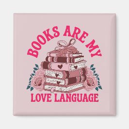 Bokar är mitt kärlek-språk magnet