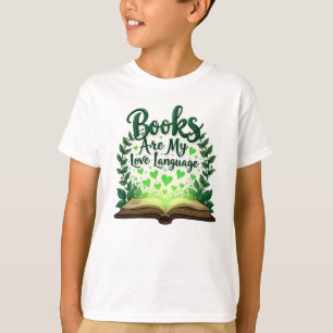 Bokar är mitt Kärlek-språk som läser Älskare-bibli T Shirt