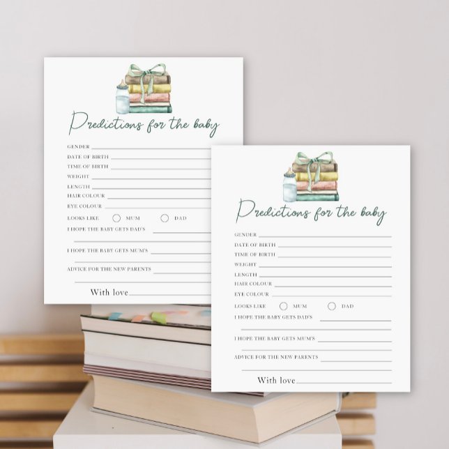 Bokar babydusch - förutsägelser och råd baby (Skapare uppladdad)