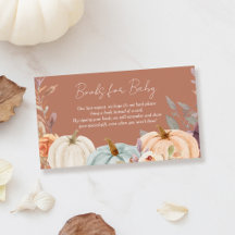 Bokar-begäran: Fall Little Pumpkin Baby Shower
