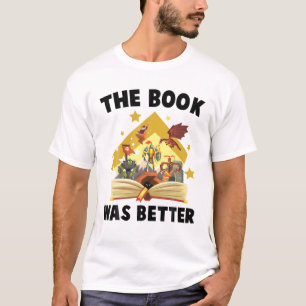 Bokar - Bok var bättre - Dragon - Wizard - Bo T Shirt