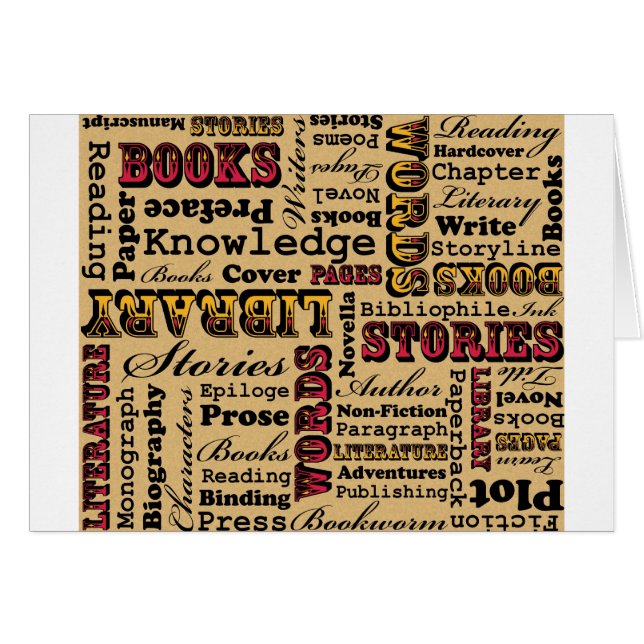 Bokar Bokar Bokar! Hälsningskort (Framsidan Horizontal)