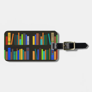 Bokar bokhyllor Design Luggage Tag-nummer Bagagebricka