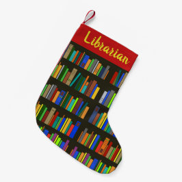 Bokar bokhyllor - julklapp liten julstrumpa