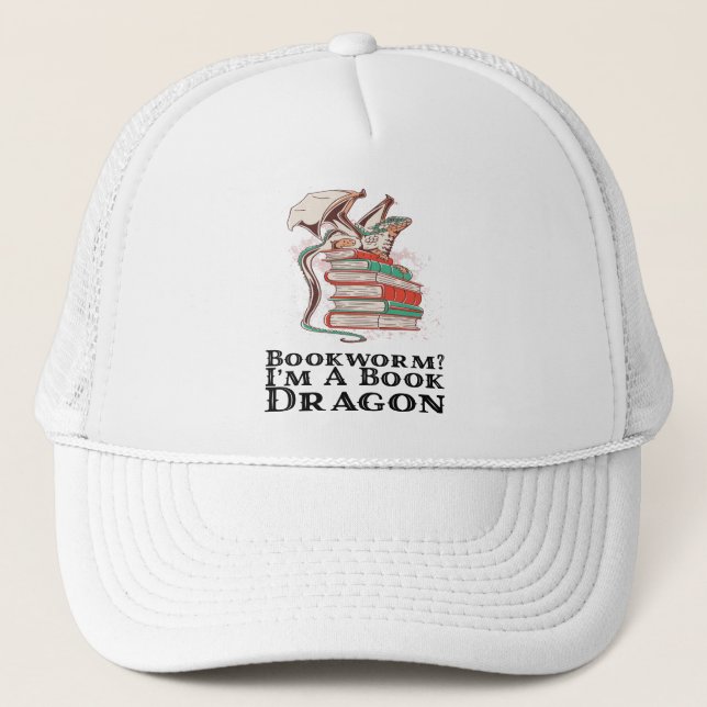 Bokar - Bookworm? Jag heter A Bok Dragon Keps (Framsida)
