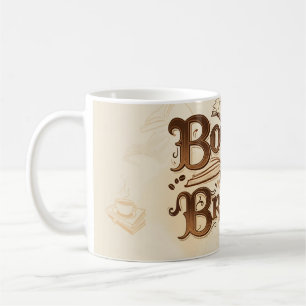 Bokar & Brews: För bibliofil Kaffemugg