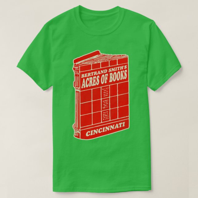 Bokar Cincinnati har fallit T Shirt (Design framsida)