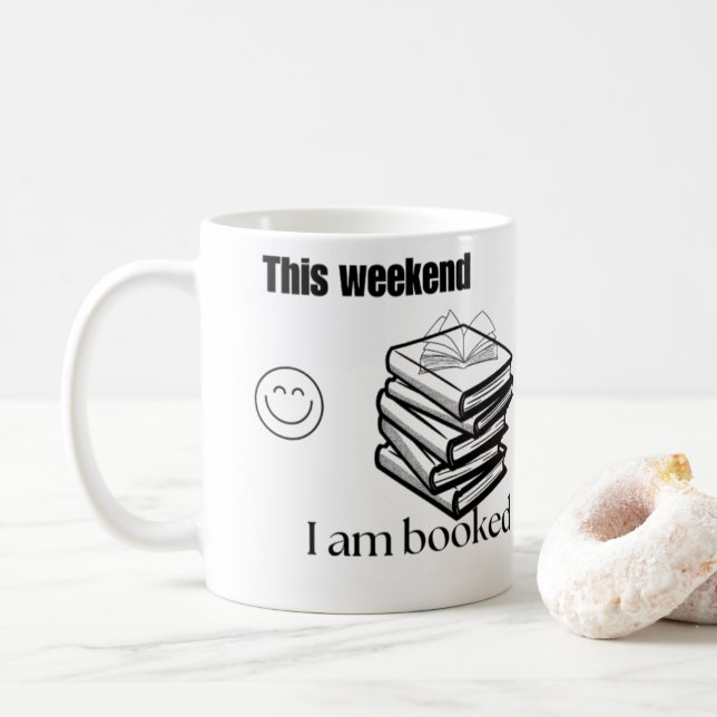 "Bokar & Coffee Mugg - Perfekt Blend for Reader (Med munk)