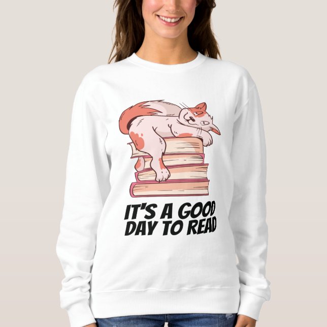 Bokar - det är en Bra dag att läsa T Shirt (Framsida)