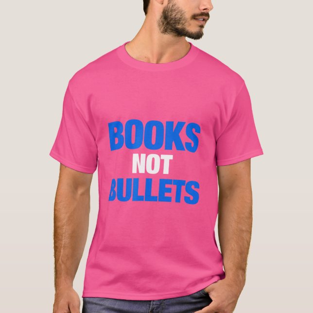Bokar ej punkter T Srt Anti Gun Protest Tee (Framsida)