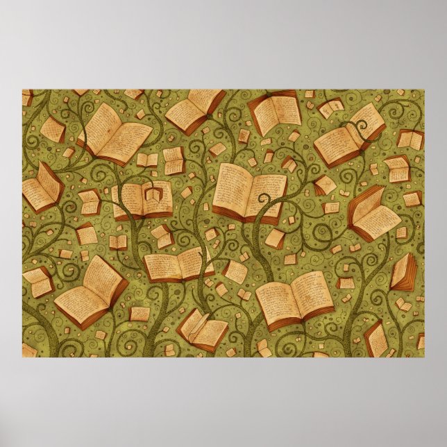 Bokar (Färg 3) Poster (Framsidan)