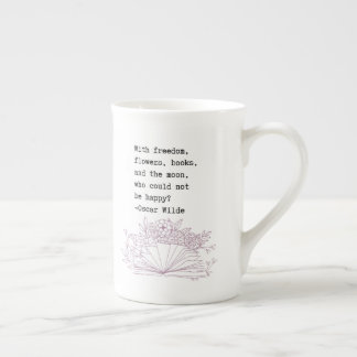Bokar & Flowers Oscar Wilde Coffee Mugg Benporslin Mugg
