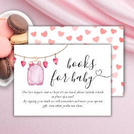 Bokar för Baby | Baby Shower på Alla hjärtans dag Tilläggskort