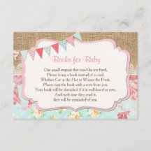 Bokar för baby, begärandepost för blommigt-bok-bro