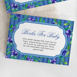Bokar för Baby Berry Sweet Baby Shower Tilläggskort