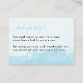 Bokar för Baby Bläck Tvättar Struktur Blue Baby Sh Tilläggskort