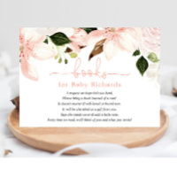 Bokar för Baby blommigt lilies lilja babydusch