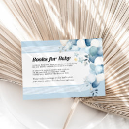 Bokar för Baby blue babyvykort Anteckningskort