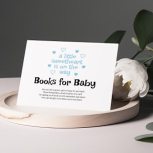Bokar för Baby blue babyvykort för barn Tilläggskort