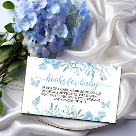 Bokar för Baby blue Blommigt Babyskåda Tilläggskort