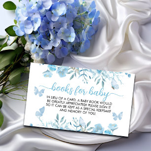 Bokar för Baby blue Blommigt Babyskåda Tilläggskort