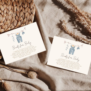 Bokar för Baby boho barnkläder vattenfärg Tilläggskort
