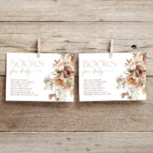 Bokar för Baby boho faller vattenfärger i blommigt
