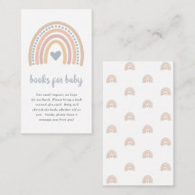 Bokar för Baby Boho Rainbow Cute Boy Shower