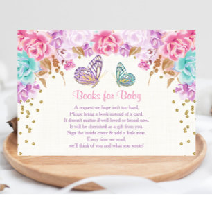 Bokar för baby, Butterfly bok-begäran infogas Tilläggskort