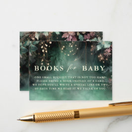 Bokar för Baby-bytet Forest Greenery Arch Tilläggskort