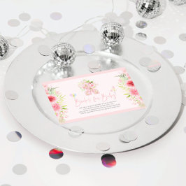 Bokar för Baby Cute ABCD-Blommigt block Spara Datumet