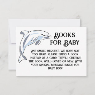 Bokar för Baby DOLPHIN Inbjudningar