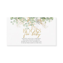 Bokar för Baby Eucalyptus Greenery Baby Shower