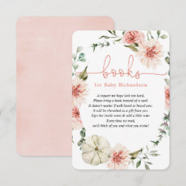 Bokar för Baby fall pumpa grå babydusch E Tilläggskort