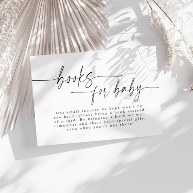 Bokar för Baby i dagens minimalistiska babyskor Tilläggskort (Skapare uppladdad)