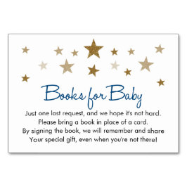 Bokar för Baby-inmatningskort Bordsnummer