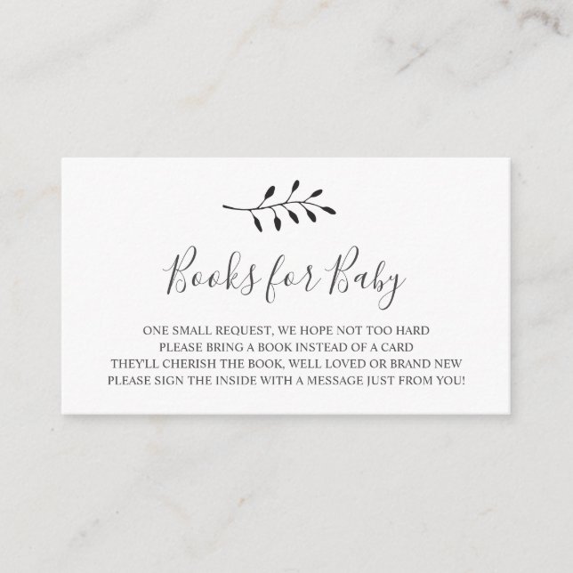 Bokar för Baby-inmatningskort Tilläggskort (Framsida)