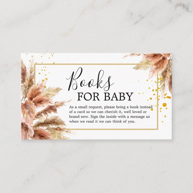 Bokar för Baby-inmatningskort Tilläggskort (Framsida)