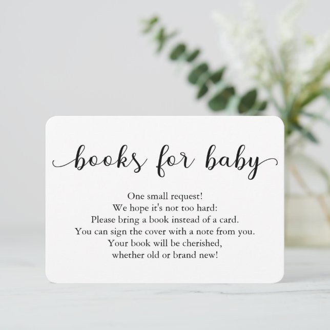 Bokar för Baby-insättningskort för babyskor (Stående Fram)